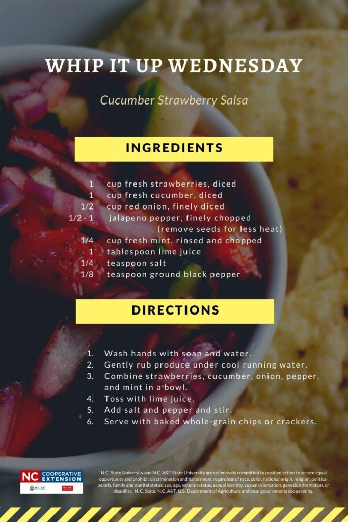 Cucumber Strawberry Salsa