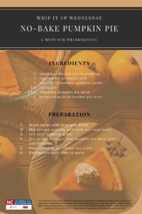 No-Baked Pumpkin Pie