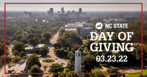 Cover photo for Nc State Day of Giving 03.23.22