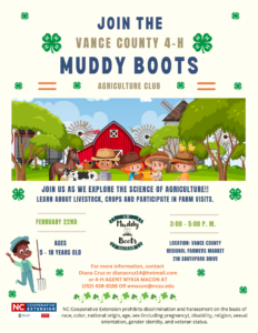 NC 4-H Muddy Boots Club