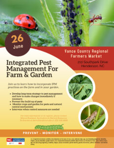 Cover photo for Integrated Pest Management for Farm & Garden