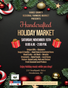 Cover photo for Handcrafted Holiday Market - Save the Date