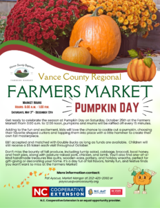 Cover photo for Pumpkin Day at the Farmers Market